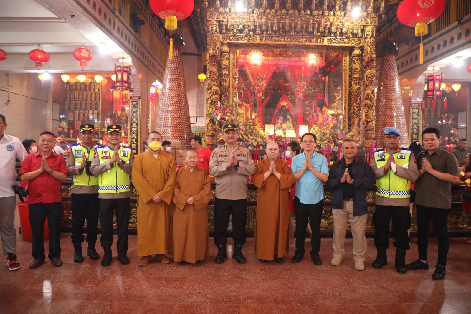 Perayaan Malam Imlek di Sumut Kondusif