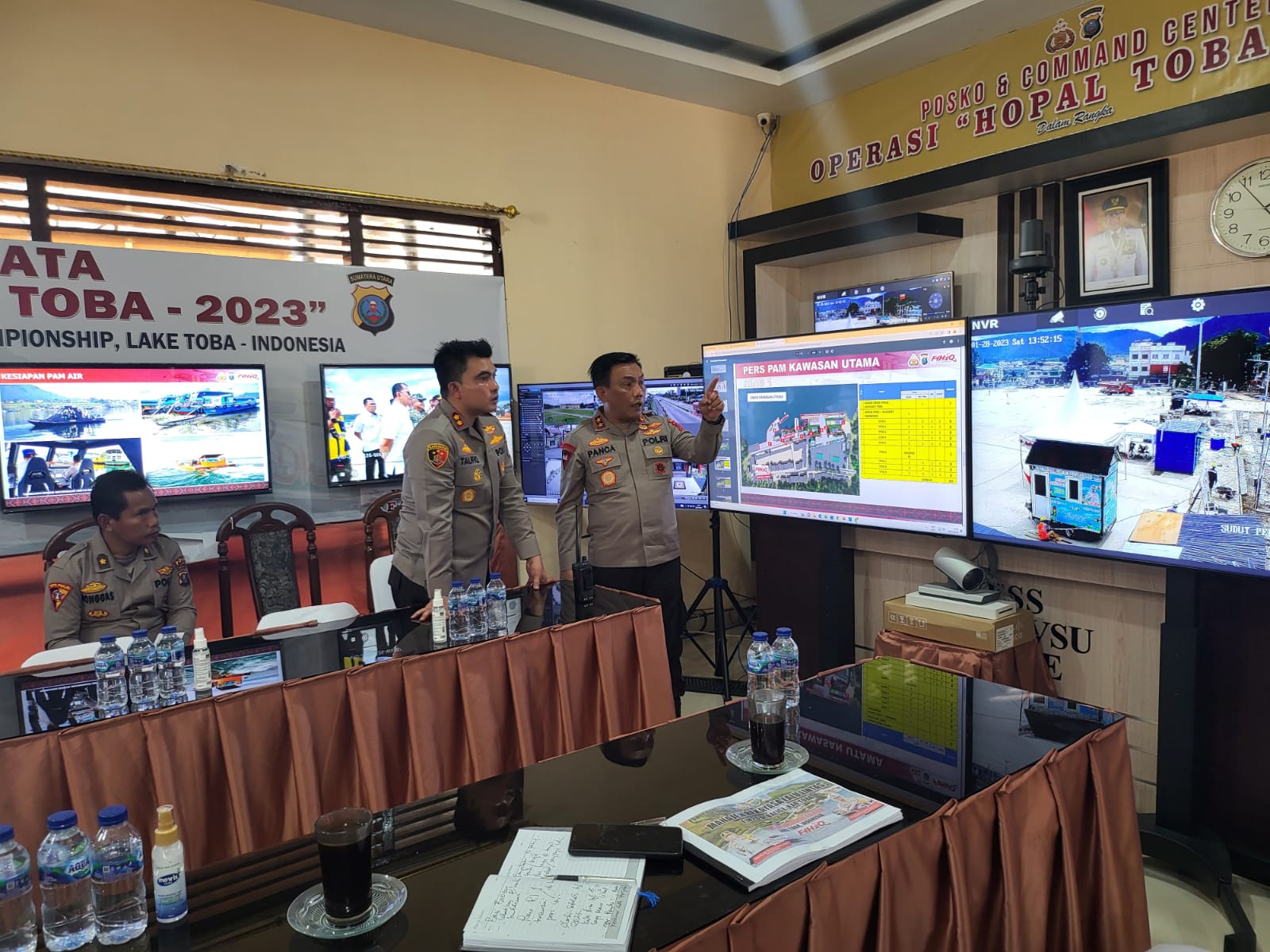 Kapolda Sumut Pastikan Posko Hopal Toba 2023 Mampu Amankan Event F1Powerboat