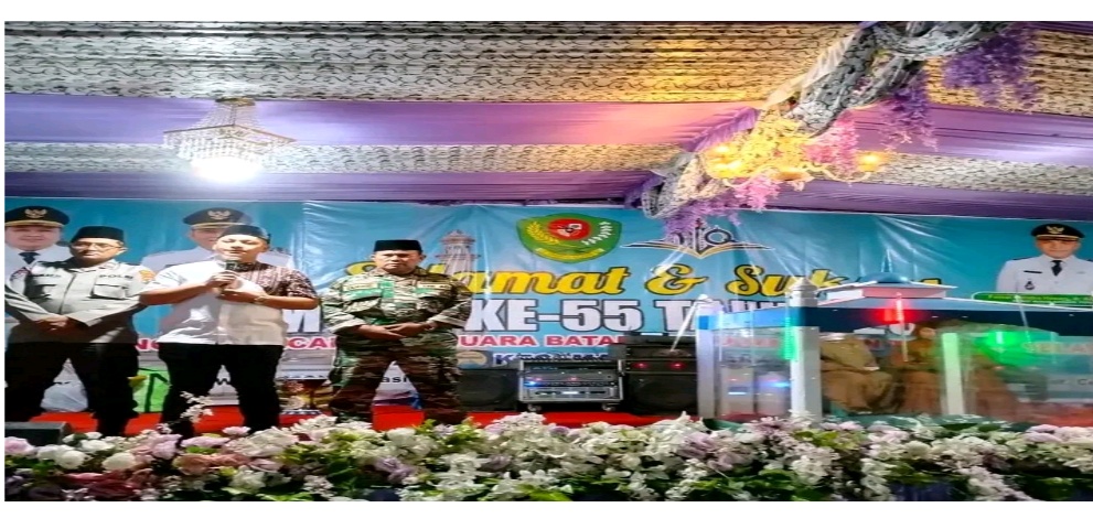 MUARA BATANG TORU MTQ KE 55 Wujudkan Generasi Muda Yang Religius