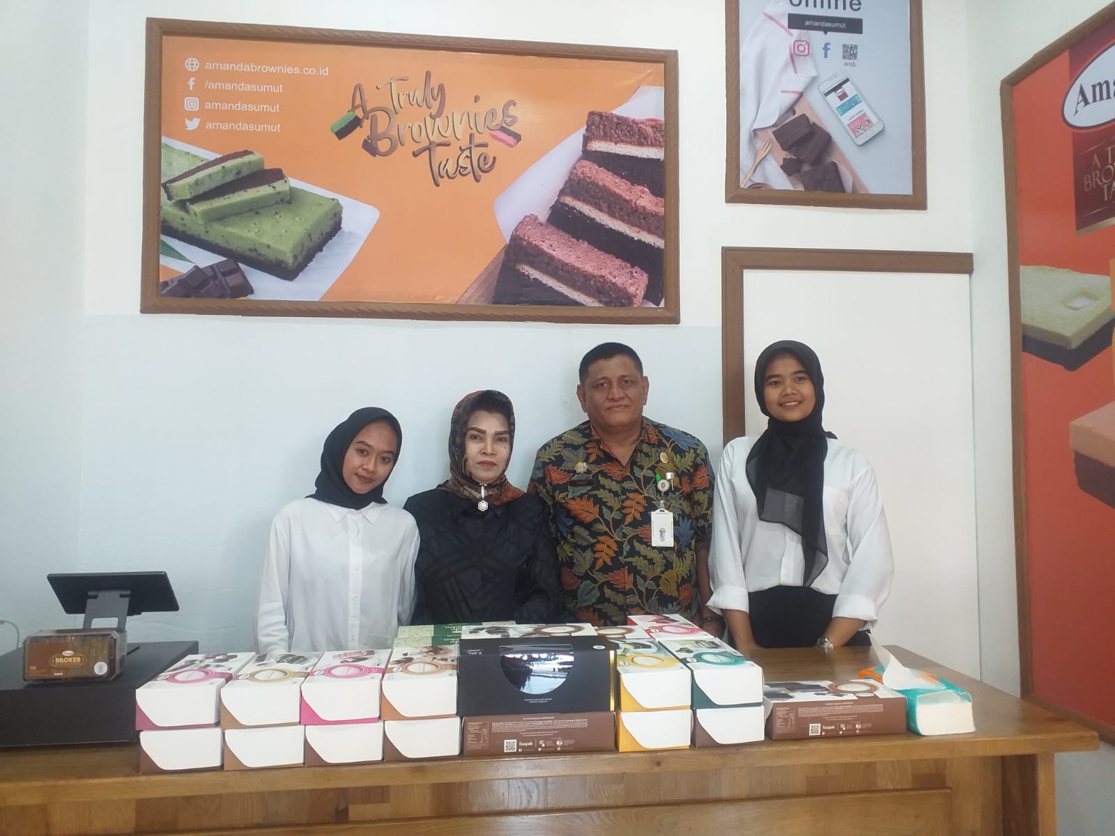 Sukses Amanda Brownies Buka Cabang Kembali Di Kota Medan