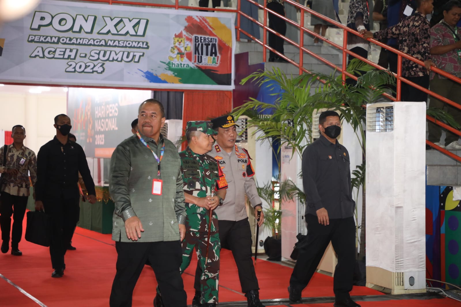 Kapolda Sumut Beri Rasa Aman Presiden Hadiri HPN 2023 di GOR Pancing