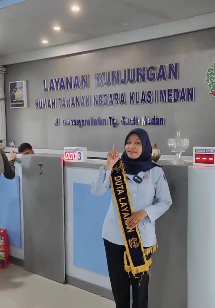 Rutan Kelas I Medan Kumham Sumut Mewujudkan Layanan Berkelas Dunia Terus Digalakkan
