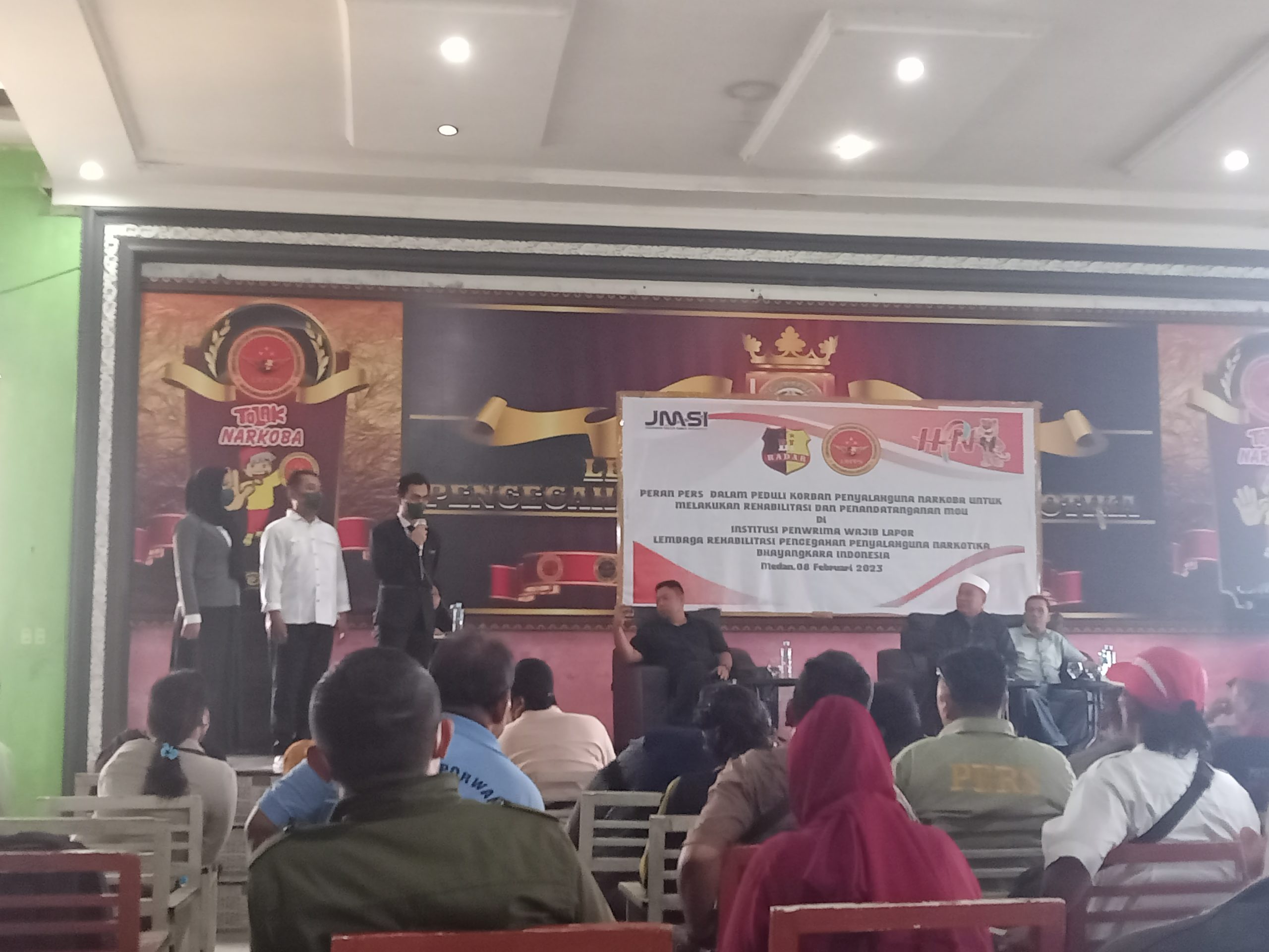 Peringati HPN 2023, LRPPN Gandeng Wartawan Dalam Misi Rehabilitasi Penyalahgunaan Narkoba