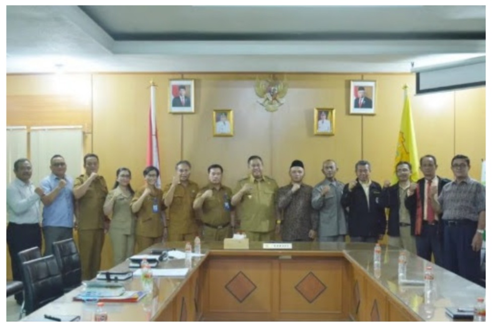 Bupati Dairi Terima Audiensi Penerima Hibah Dari Pemerintah