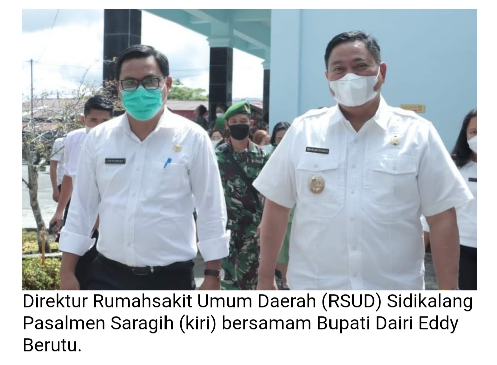 Eddy Berutu Ajak Semua Pihak Terkait Bersama – Sama Membangun RSUD Sidikalang