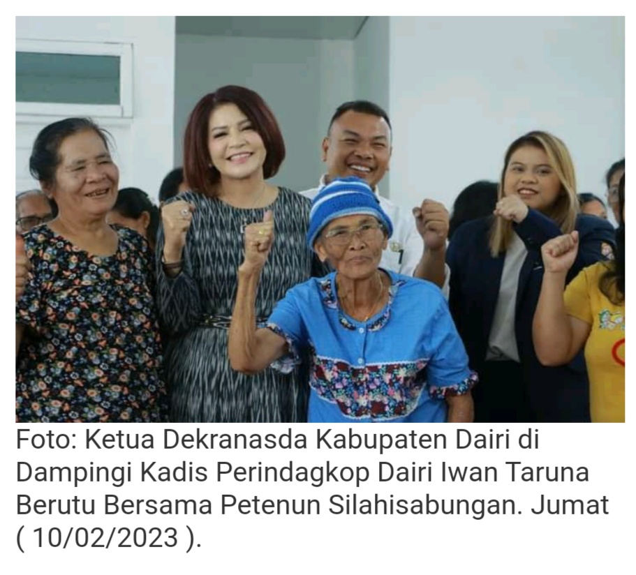60 Petenun Silahisabungan Terima Bantuan Benang CSR dari Bank Sumut