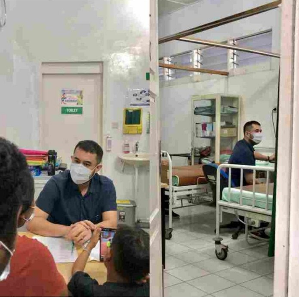 Hari Pertama Bertugas dr. Riko Utamakan Edukasi Pada Ibu Hamil