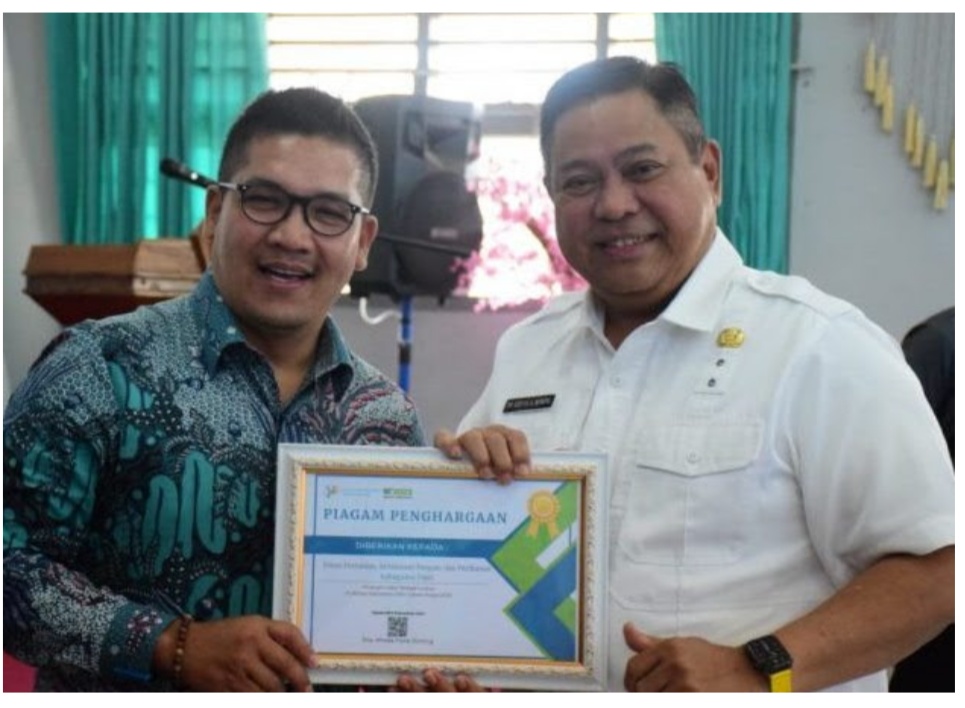Dinas Pertanian Kabupaten Dairi  Meraih Penghargaan