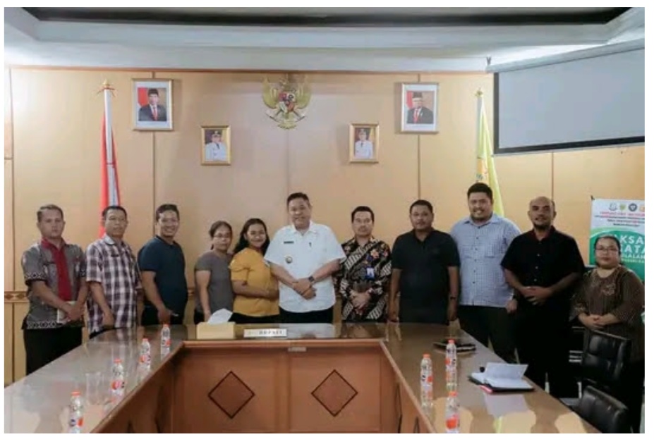 Audiensi Dengan Bupati Dairi, Ini Harapan Majelis GBKP Pasir Tengah