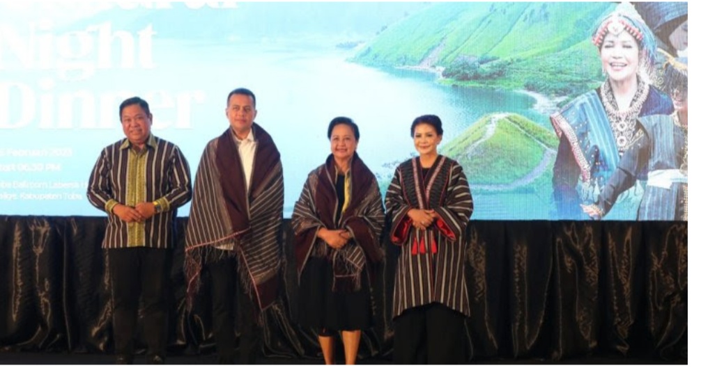 Dairi’ s Culture Night Dinner, Ijeck Sampaikan Syukur F1H2O Kenalkan Danau Toba dan Sekelilingnya ke Dunia
