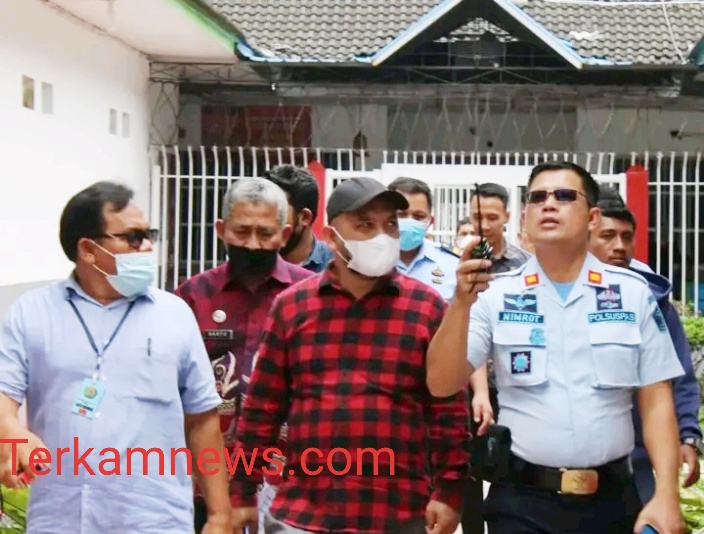 Ditjen PAS dan BPK Tinjau Pembangunan Pavilun Baru Rutan 1 Medan Kumham Sumut