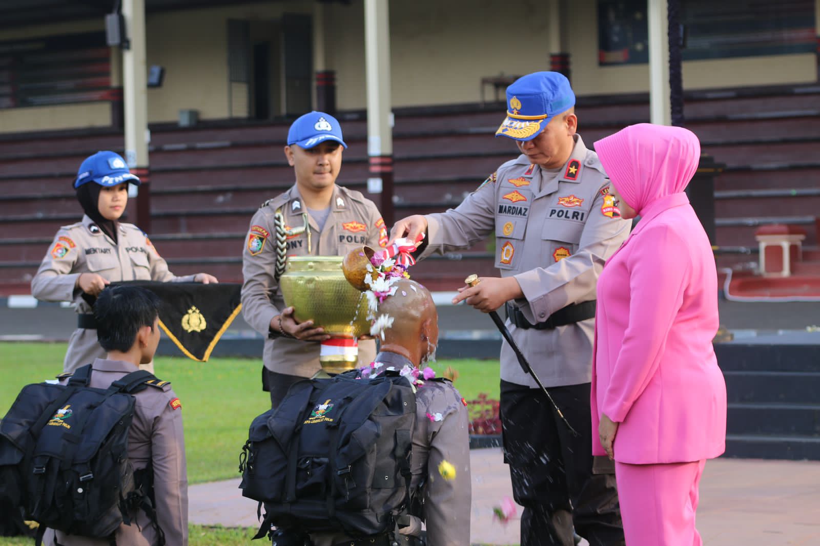 Resimen Rahesa Aditya Diandra Ikuti Bintra Lemdik dan Penyambutan Sebagai Warga Kota Sukabumi