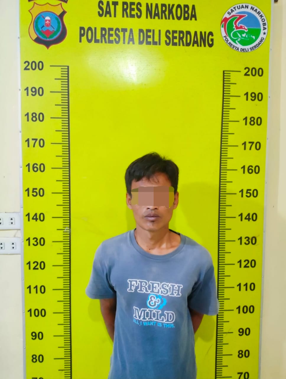 Tindak lanjuti keresahan warga Polresta Deli Serdang amankan Pelaku penyalahgunaan Narkotika