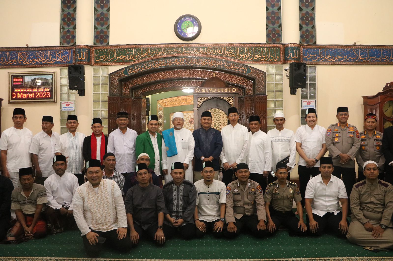 Jumat Berkah,Wakapolda Sumut Safari Subuh di Mesjid Raya Aceh Sepakat