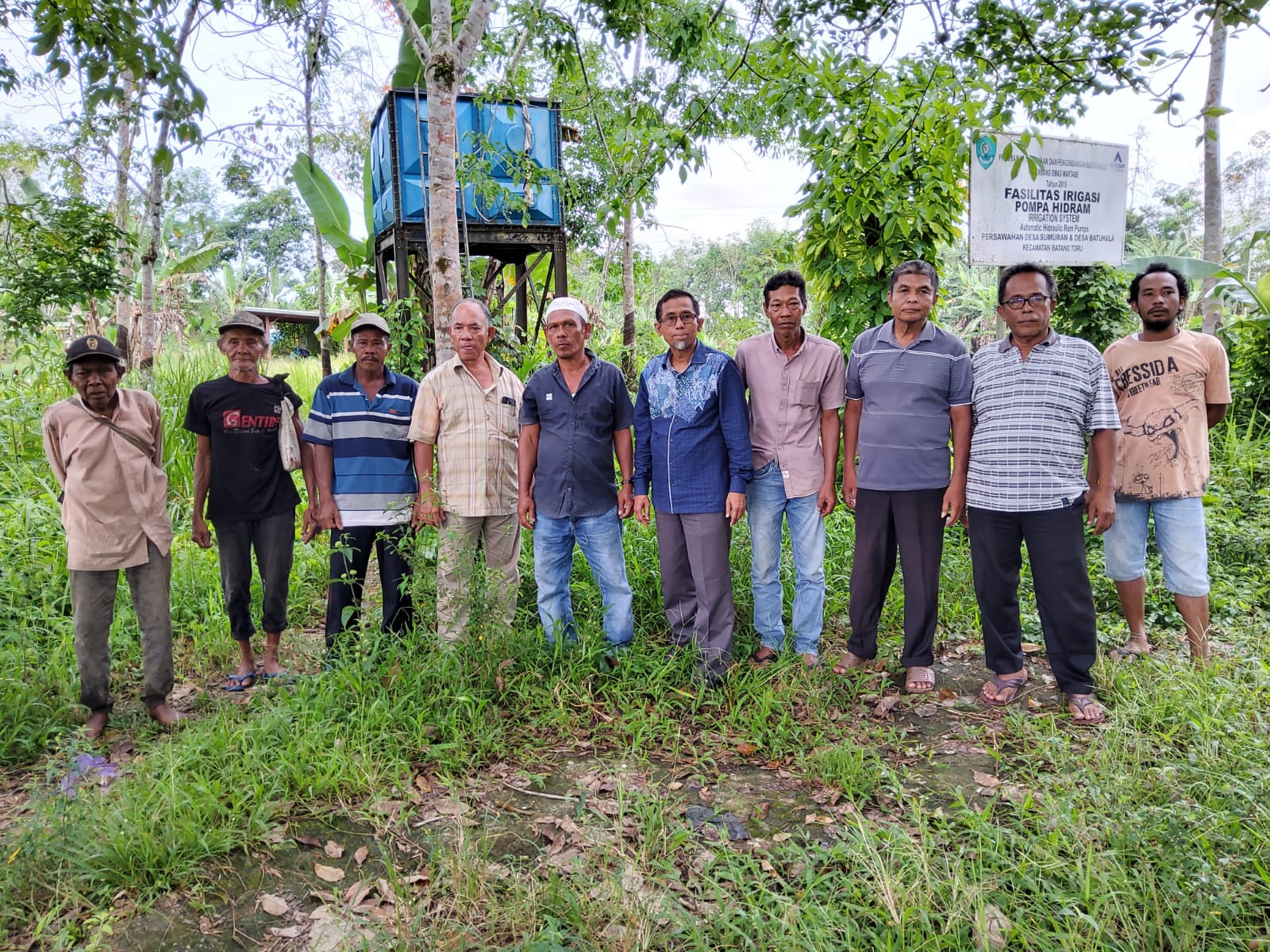 Aneh…CSR Kilang Padi PT.AR Di Desa Batu Hula Dibangun Permanen Di Lahan Kontrakan