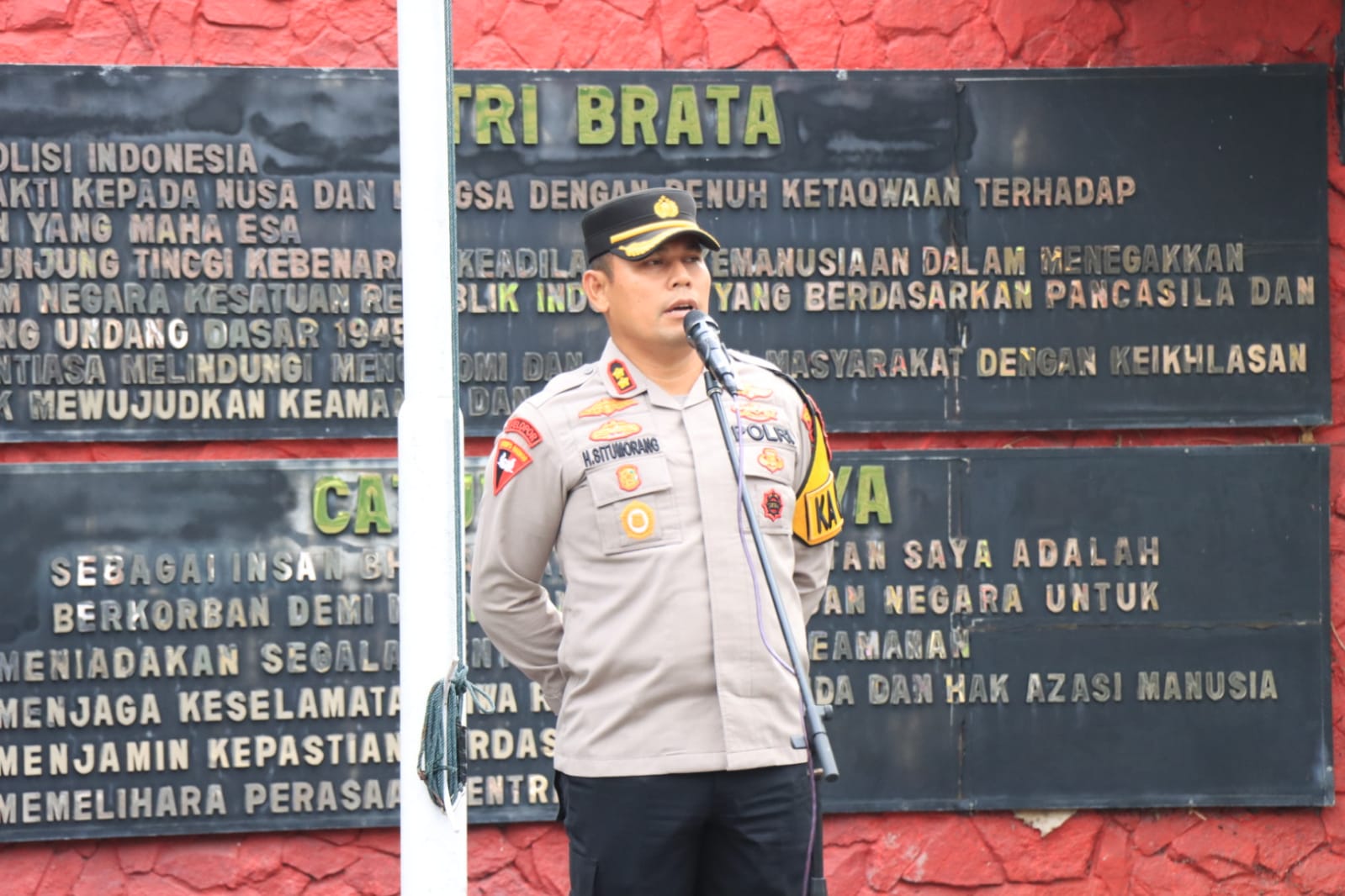 CIPTAKAN KAMTIBMAS AMAN DAN KONDUSIF MENJELANG BULAN SUCI RAMADHAN 1444 H, POLRES BINJAI MELAKSANAKAN PATROLI SKALA BESAR