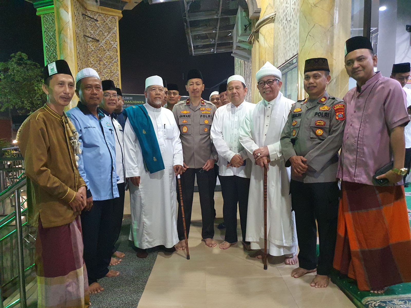 Wakapolda Sumut Safari Subuh Jumat Berkah di Masjid As – Sa’adah Belawan