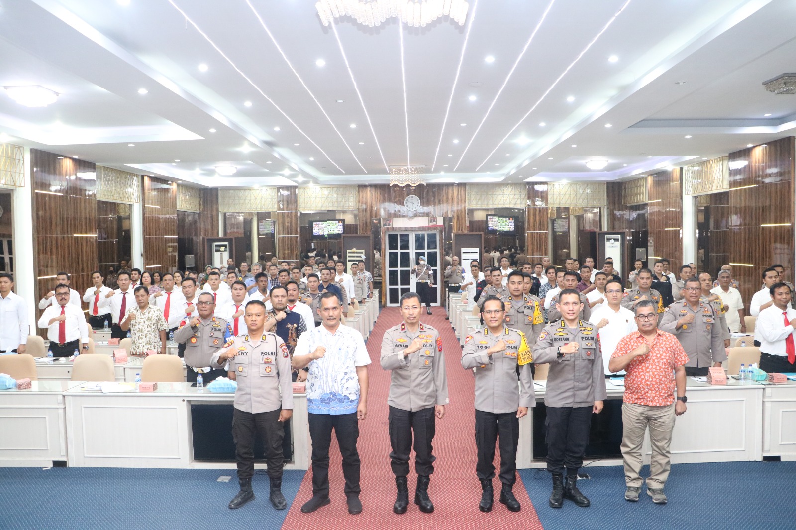 WAKA POLDASU BUKA SECARA RESMI LATPRAOPS PEKAT TOBA-2023