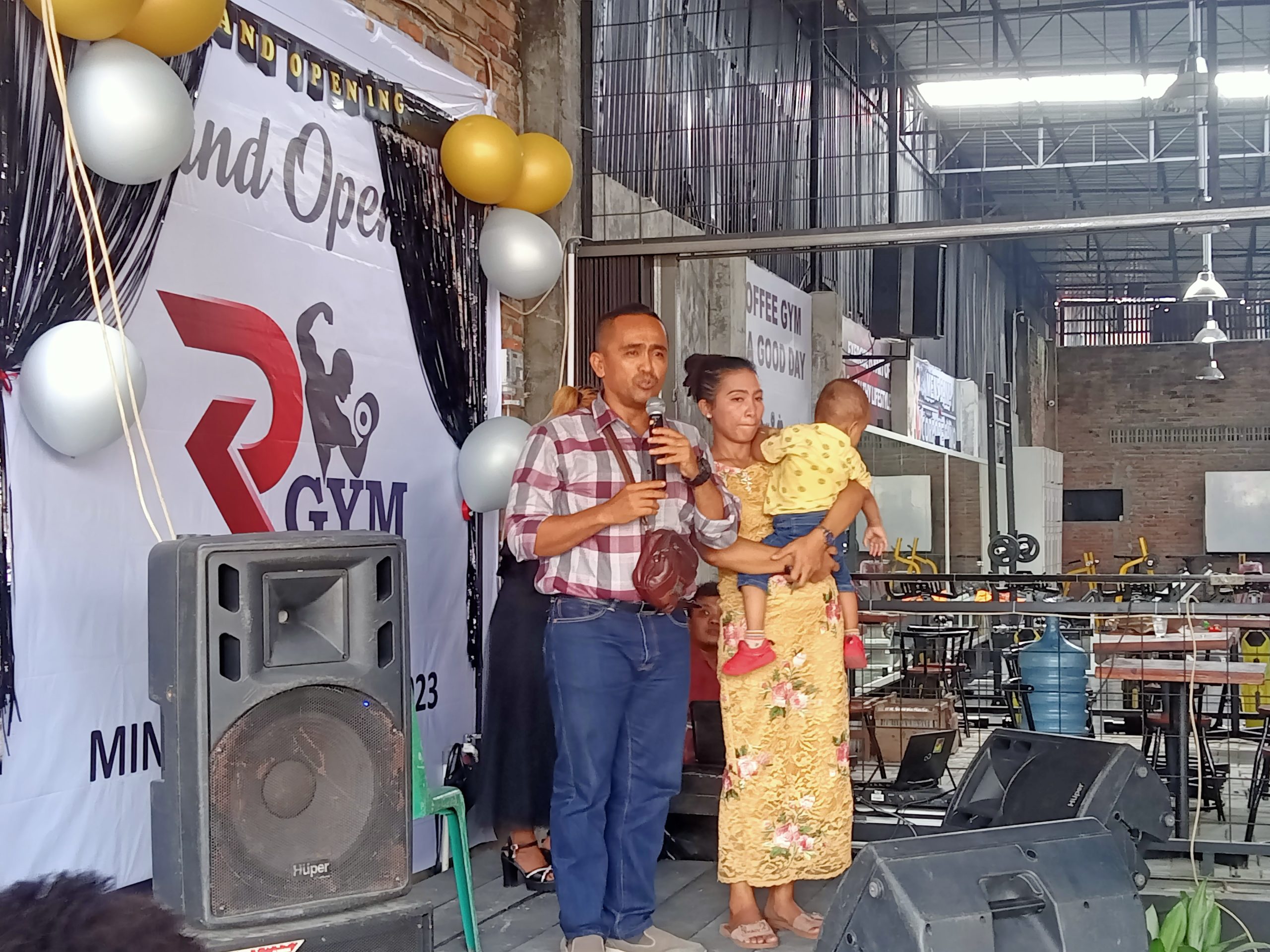 Peresmian Pembukaan R Gym Fitnes Body Building Cabang Ke 3 Sukses