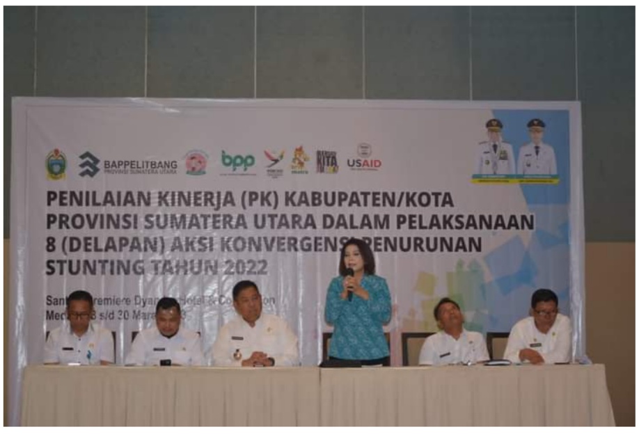 Ketua Tim Penggerak PKK Kabupaten Dairi, Dukung Pemerintah Turunkan Angka Stunting