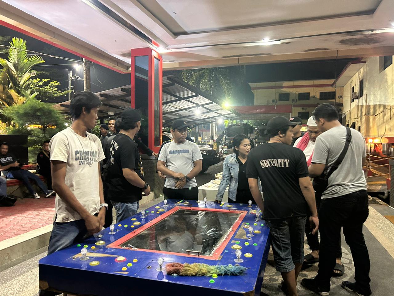 Polda Sumut dalam ops Pekat Toba 2023 Gencar Menindak Penyakit Masyarakat kasus perjudian