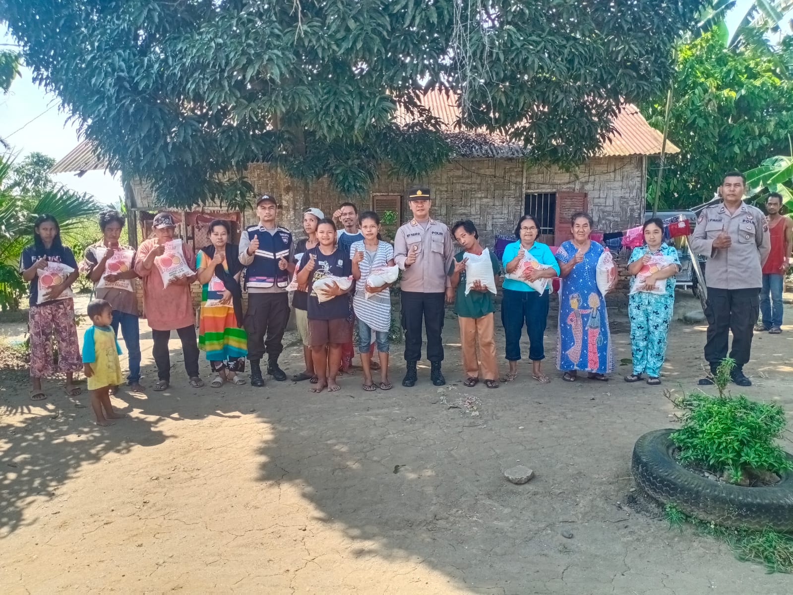 Dalam Rangka Safari Ramadhan Sat Binmas Polres Sergai Kembali Giat Bansos Buat Warga Kurang Mampu