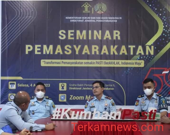 Rutan Kelas l Medan Kumham Sumut Menggelar Rapat Program Target Kinerja Tahun 2023