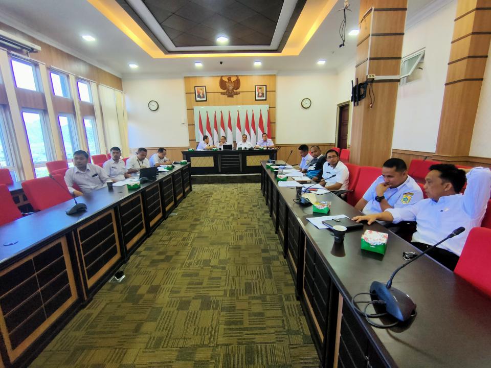 Pakpak Bharat Sosialisasi Monitoring Center for Prevention (MCP) KPK tahun 2023.