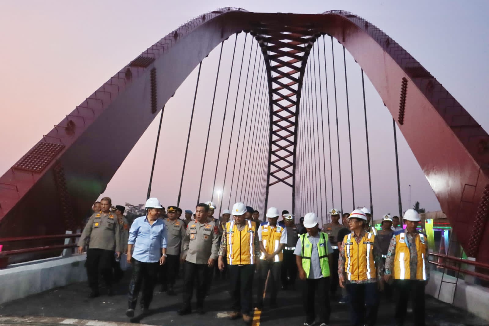 Kapolda Sumut Pastikan Jembatan Wampu di Perbatasan Sumut-Aceh Siap Digunakan Jelang Mudik Lebaran