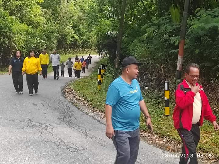 Sekda Pakpak Bharat Ajak para ASN Olah Raga dan jalan Santai
