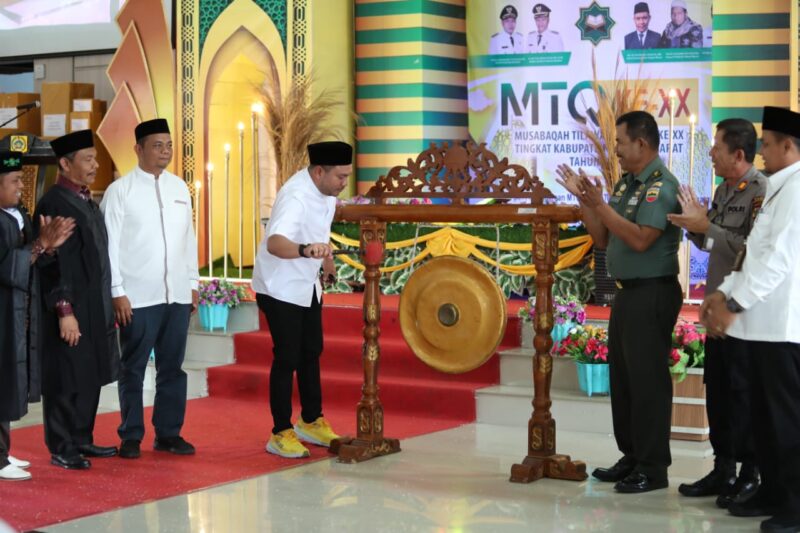 MTQ Ke-XX Tingkat Kabupaten Pakpak Bharat Resmi Dibuka, Ini Pesan Bupati