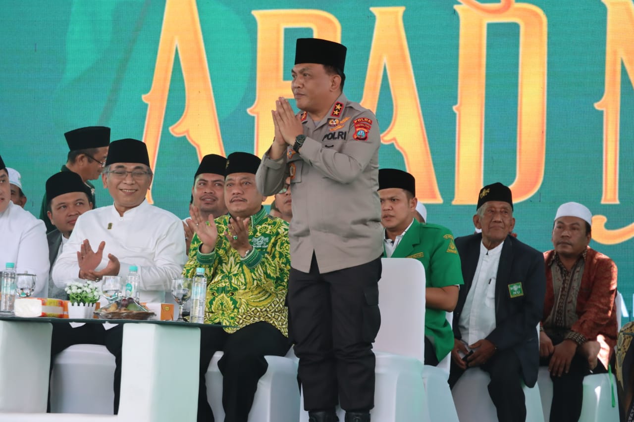 Kapolda Sumut Hadiri 1 Abad NU di Ponpes Mustafawiyah
