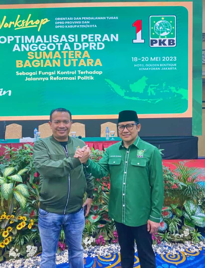 Ini Pesan Gus Muhaimin Kepada Ketua DPC PKB Karo Sastroy Bangun