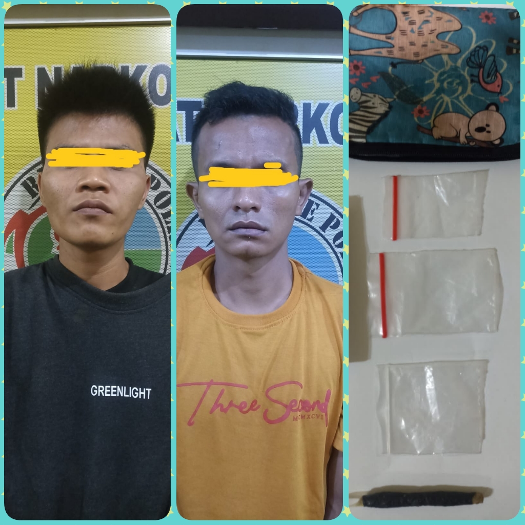 Sat Narkoba Polres Binjai Lakukan Under Cover By dan Berhasil Tangkap 2 Orang Bandar Narkoba