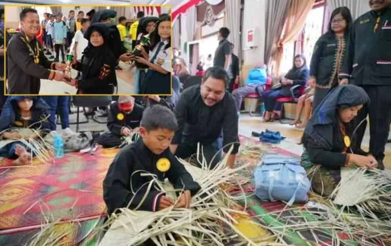 Bupati Pakpak Bharat Kagum dengan Kemampuan ‘Membayu’ Siswa tingkat SMP