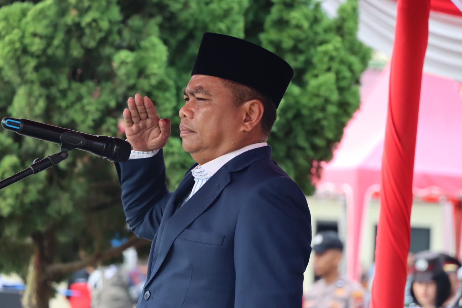 Polres Sergai Laksanakan Upacara HUT Bhayangkara Ke-77