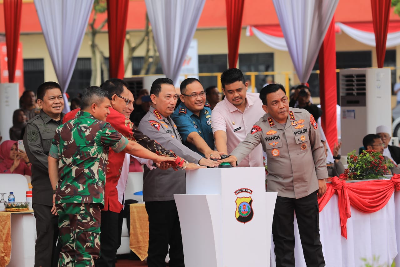 Kapolri Resmikan Mapolres Tapanuli Selatan
