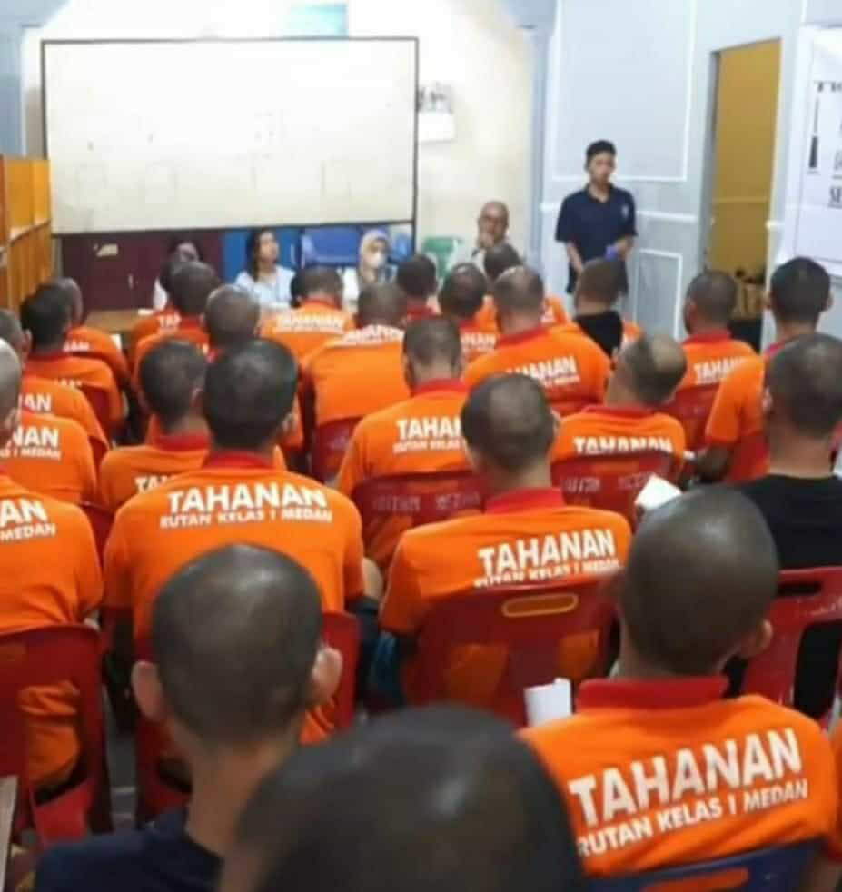 Rutan Kelas I Medan Kumham Sumut Gelar Penyuluhan Hukum Oleh LBH Trisila