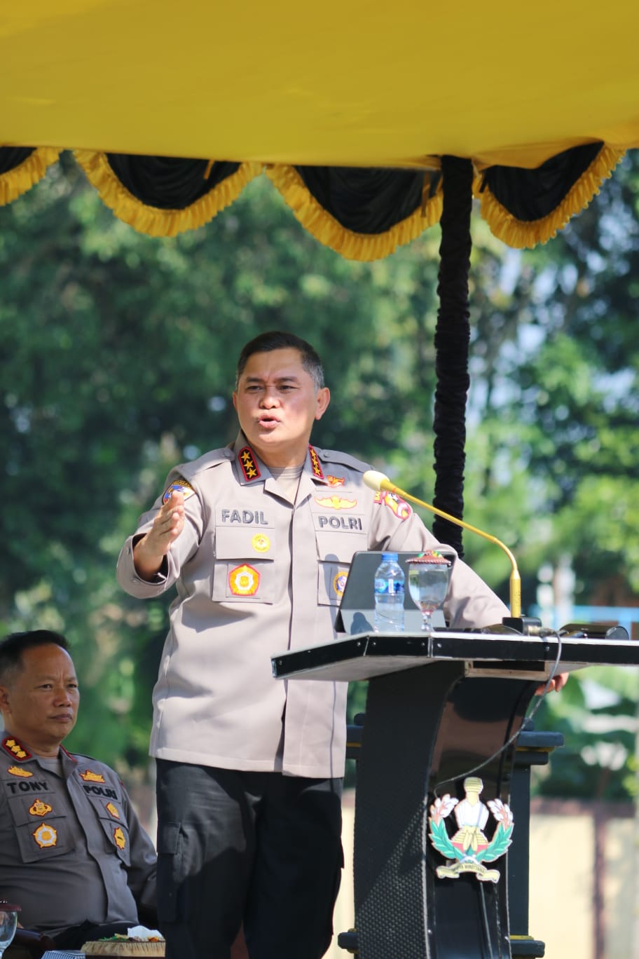 Kabaharkam Polri Berikan Kuliah Umum Kepada Siswa SIP Angkatan ke 52 Tahun 2023