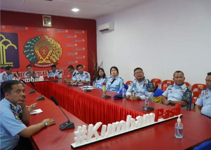 Rutan Kelas I Medan Kumham Sumut Ikuti Kegiatan Sosialisasi Pelaksanaan Implementasi Corporate University (CORPU)