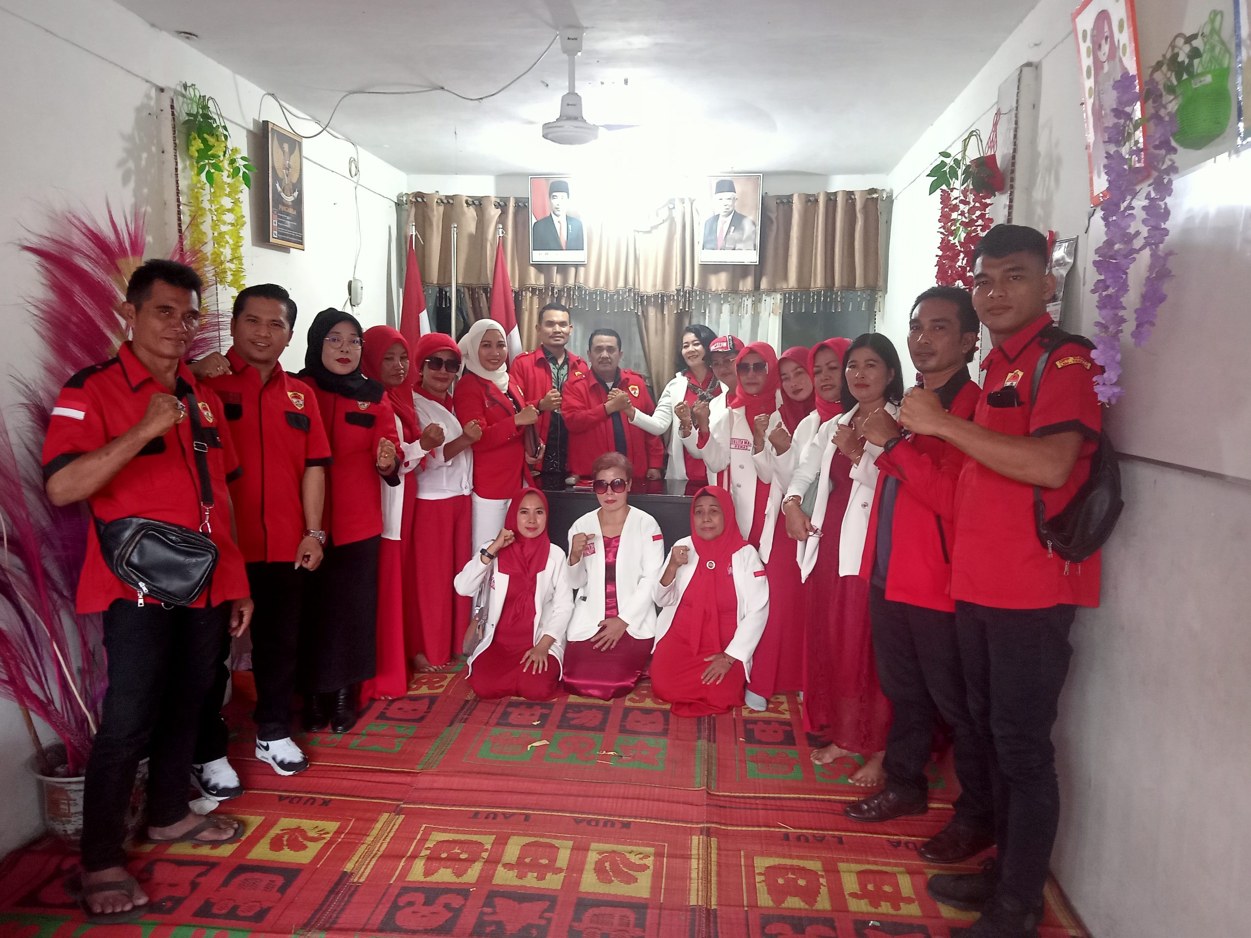 DPW Srikandi Terkams Menggelar Rapat Penyerahan Data Srikandi Yang Bergabung Ke LSM Terkams