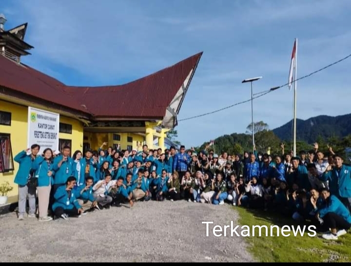 Camat PGGS Mengadakan Tatap Muka Dengan Para Mahasiswa/i KKN Dari Unimed