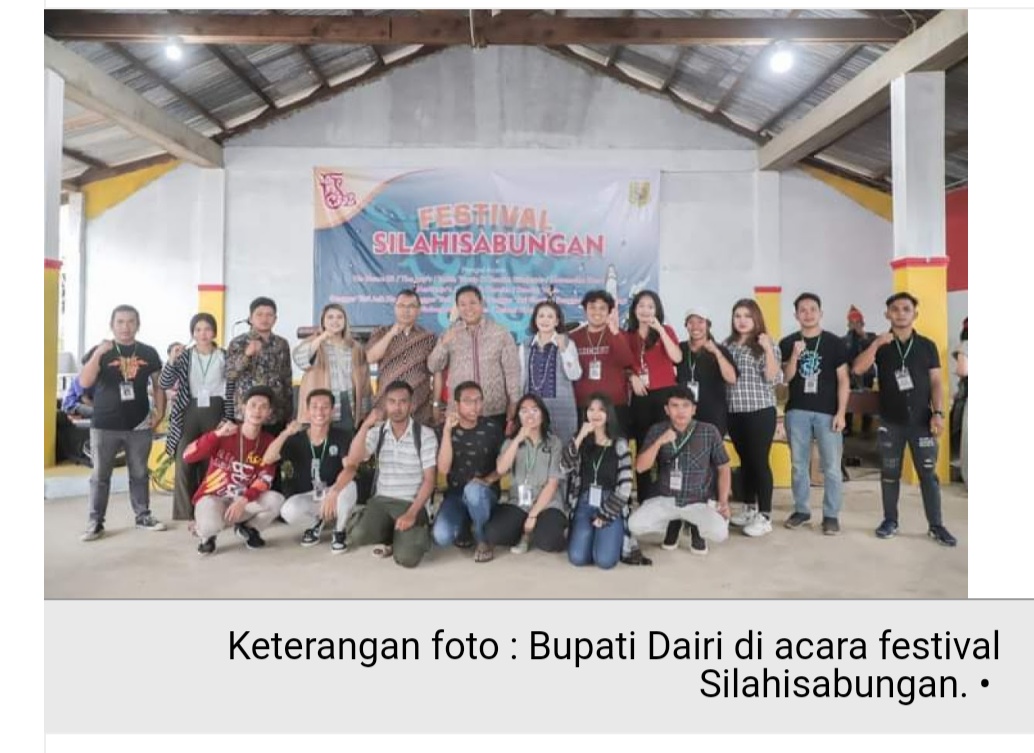 Hadiri Festival Silahisabungan, Bupati Dairi : Harus Banyak Atraksi Untuk Menarik Wisatawan