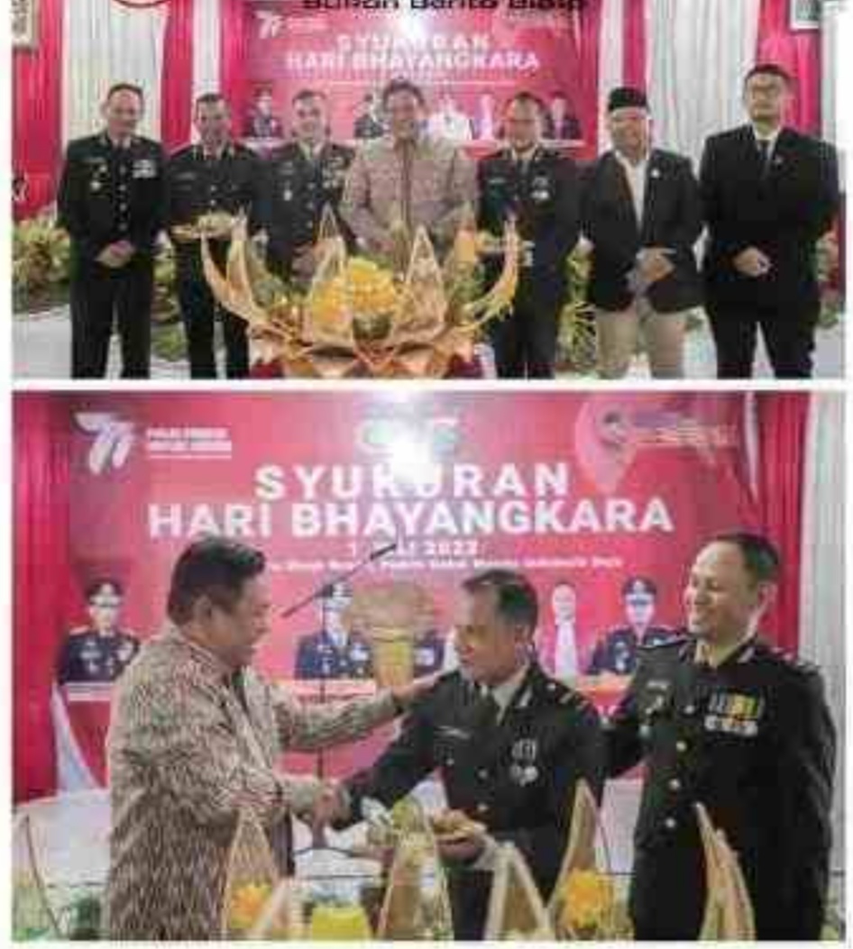Bupati Dairi Hadiri Acara Syukuran HUT Bhayangkara ke 77
