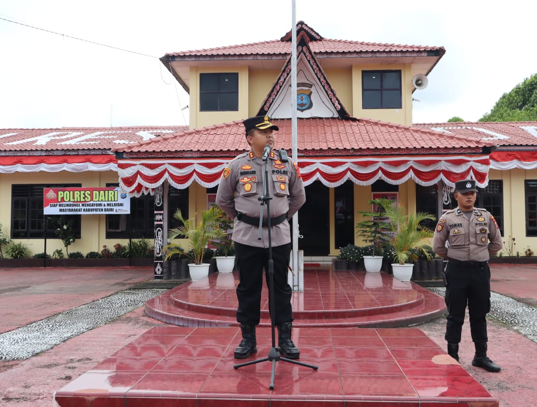Kapolres Dairi Launcing Tim Patroli Perintis Presisi dan Unit Reaksi Cepat Polres Dairi