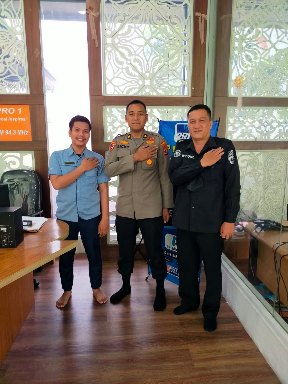 Kali Ini Dialog Interaktif Halo Polisi Di RRI Medan Di Isi Narasumber dari Polresta Deli Serdang