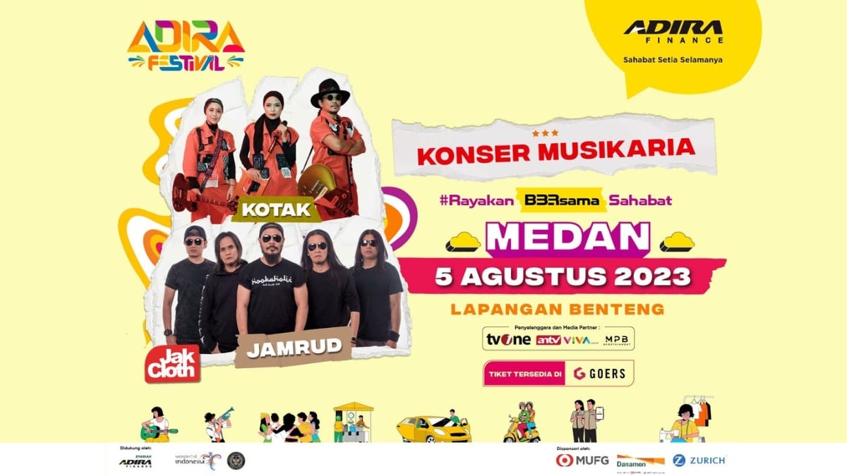 Hadir lagi Adira Festival di Kota Medan, Ayok Kunjungi Jangan Sampai Ketinggalan Penuh Kemeriahan