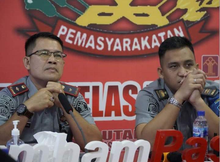 Rutan Kelas I Medan Kumham Sumut Ikuti Virtual Zoom Kusuma Sapa