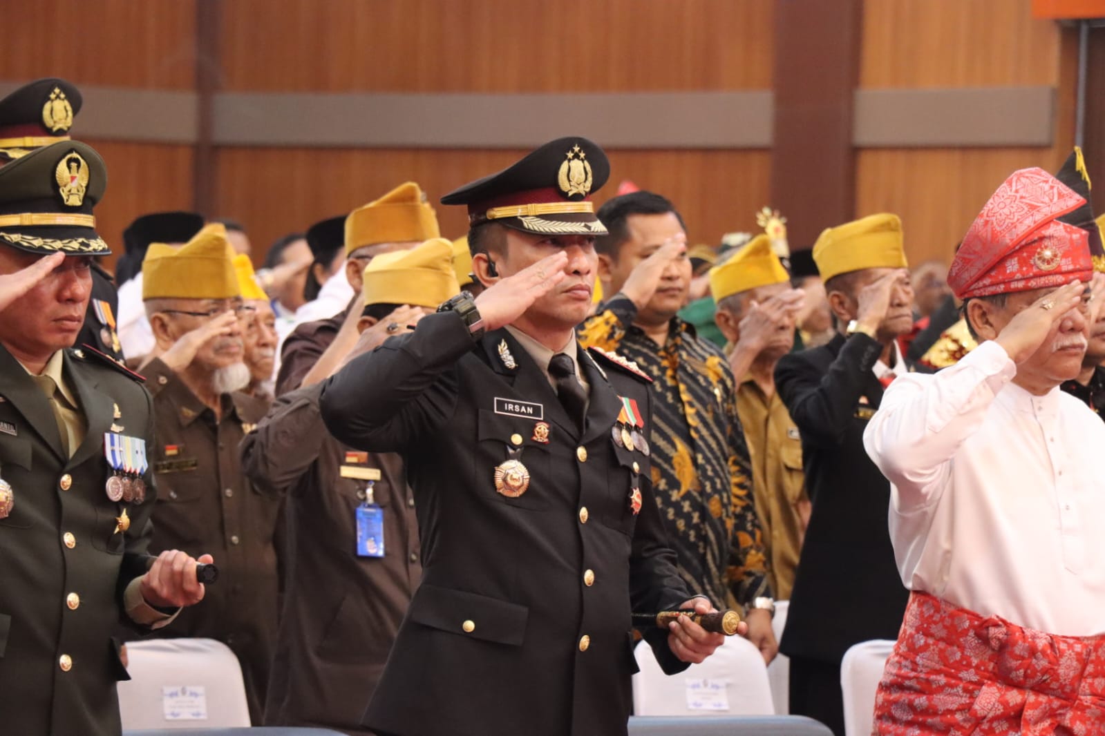 Kapolresta Deli Serdang Hadiri Upacara Detik-detik Peringatan Dirgahayu RI ke-78