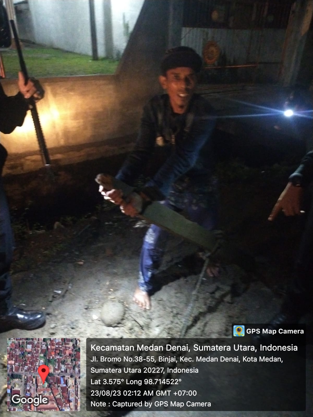 Patroli Perintis Polda Sumut Amankan 2 Pencuri Kabel Telkom